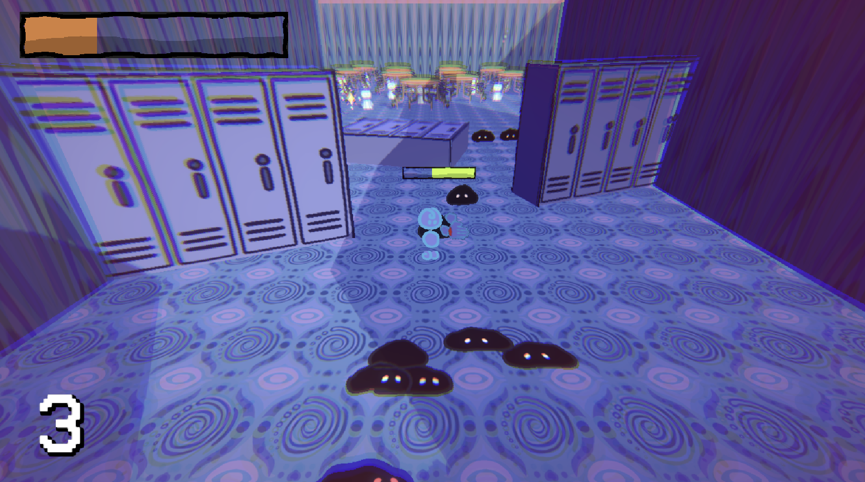 Project Ocean lockers scene